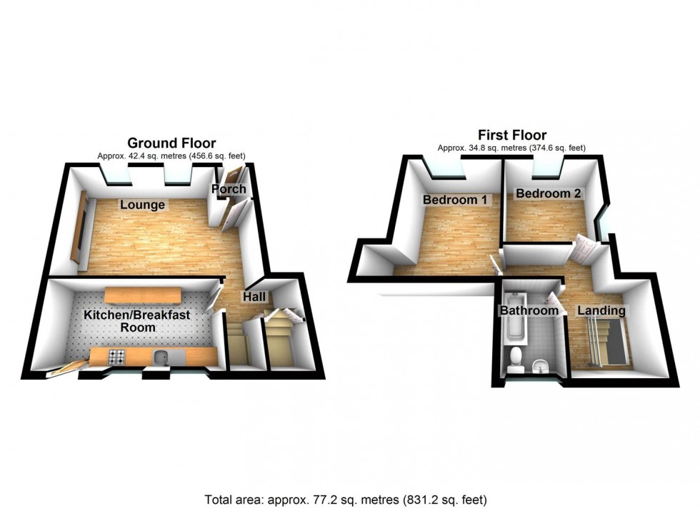 Floorplan for Redcliffe Street, Cheddar
