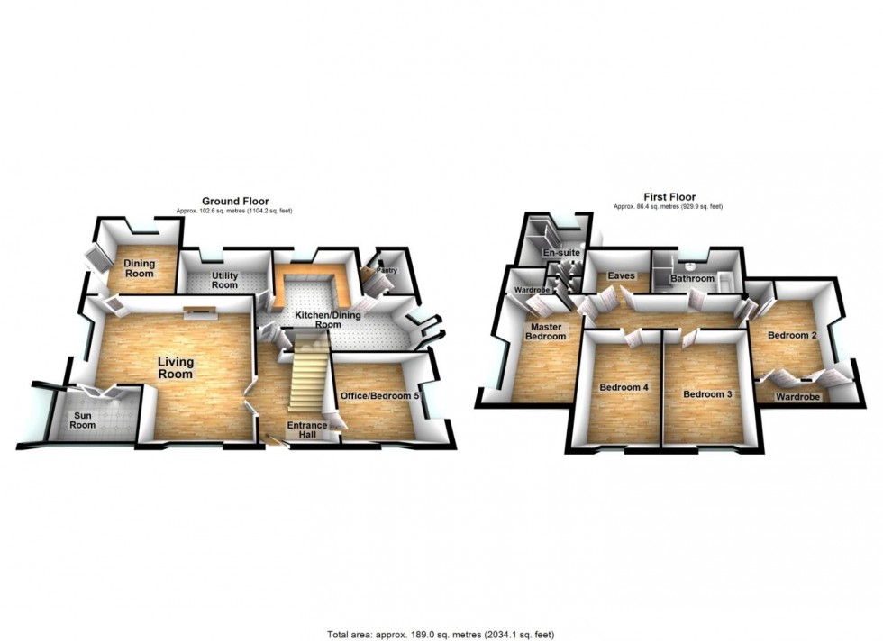 Floorplan for Plud Street, Wedmore