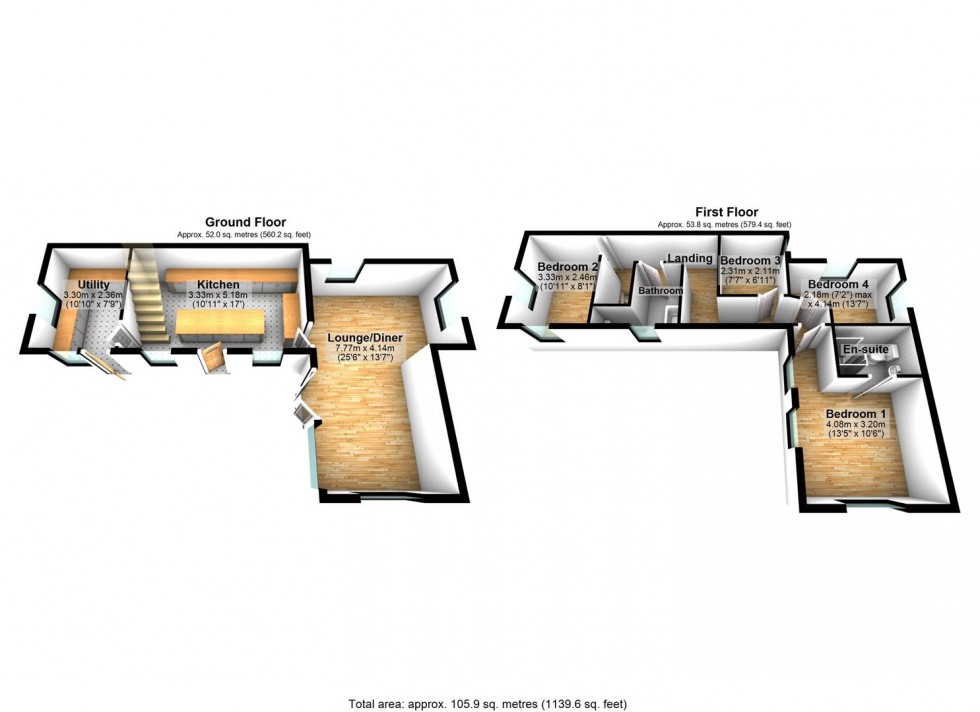 Floorplan for Tuttors Hill, Cheddar