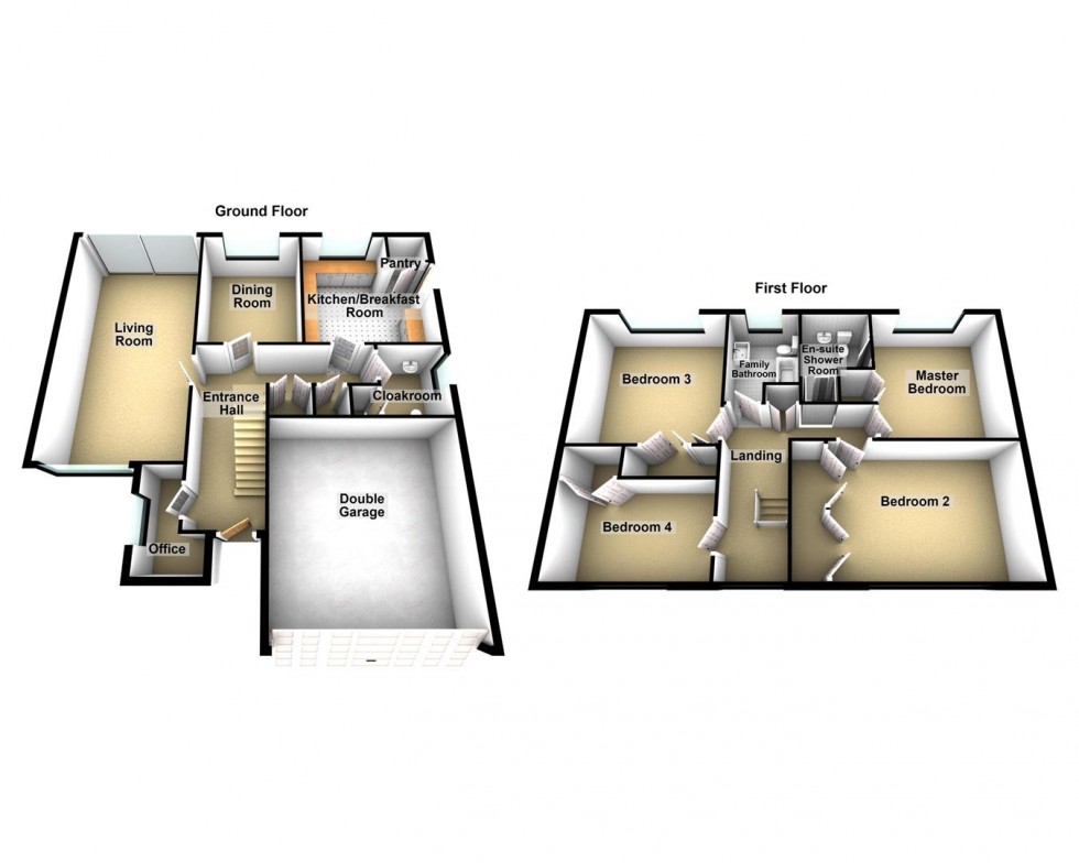 Floorplan for Plud Street, Wedmore