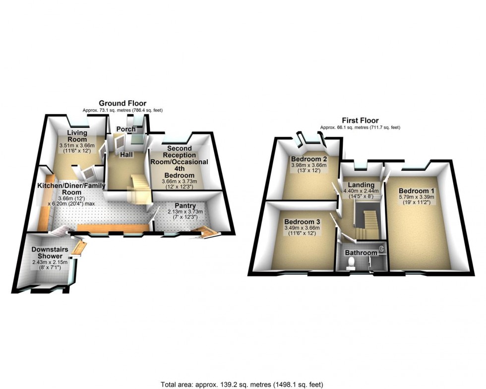 Floorplan for Kennel Lane, Webbington, Axbridge