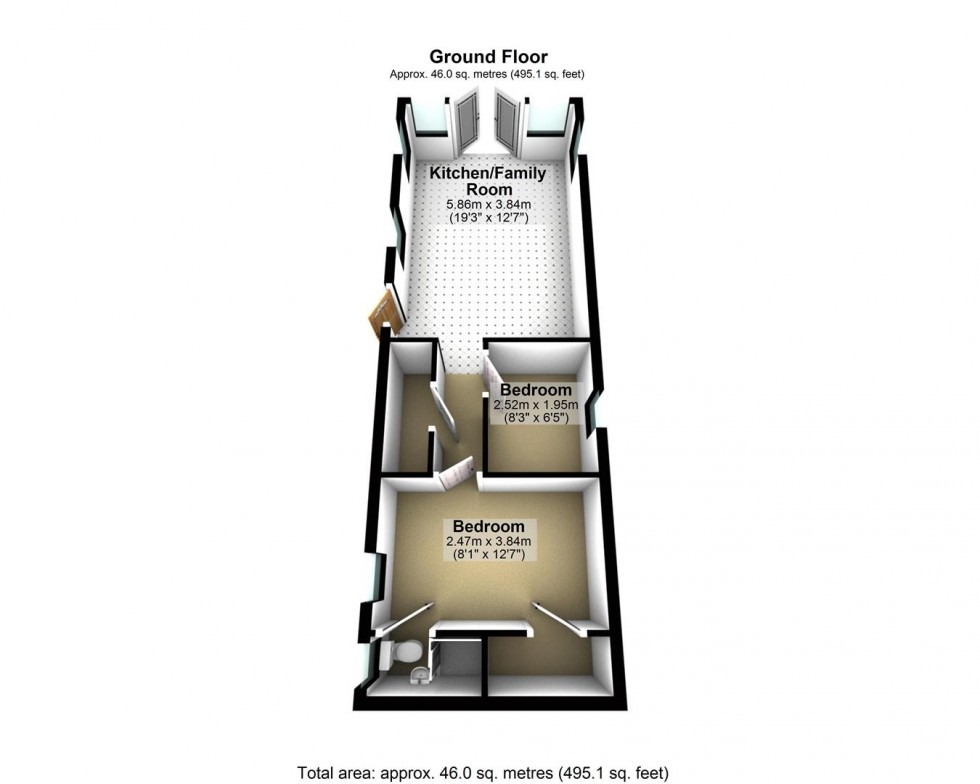 Floorplan for Hewas Water, St. Austell