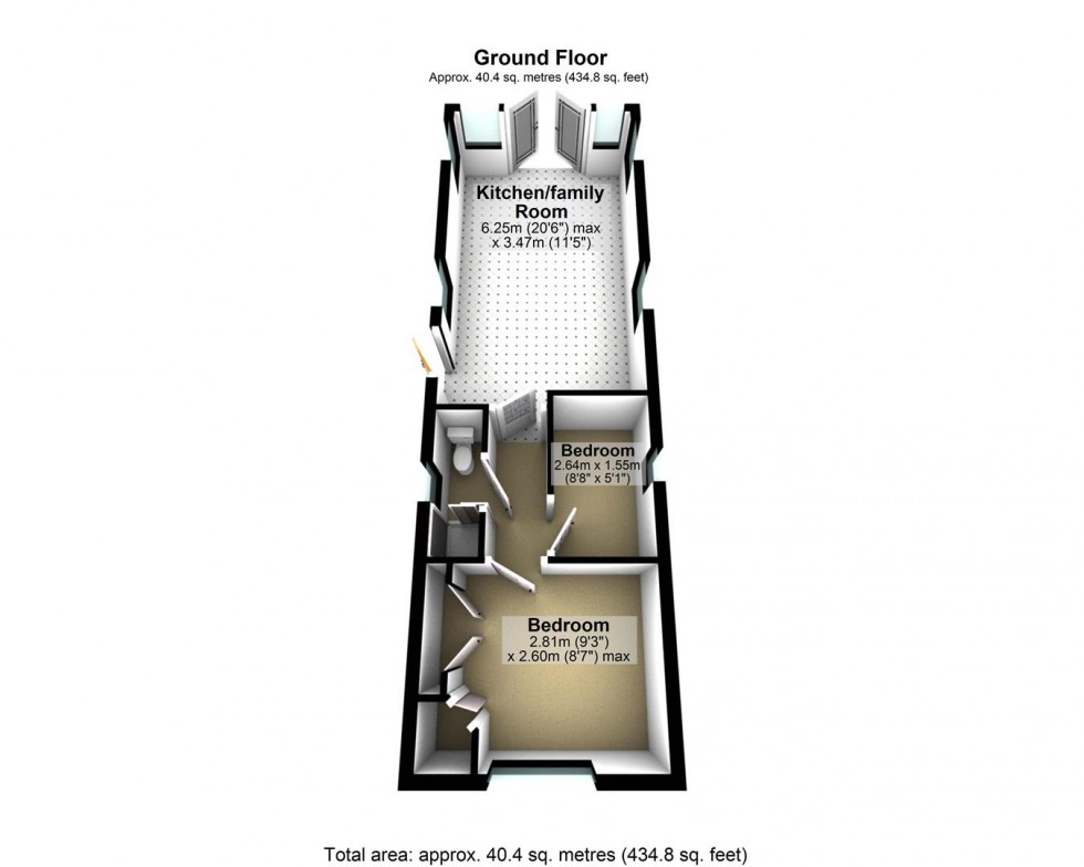 Floorplan for Hewas Water, St. Austell