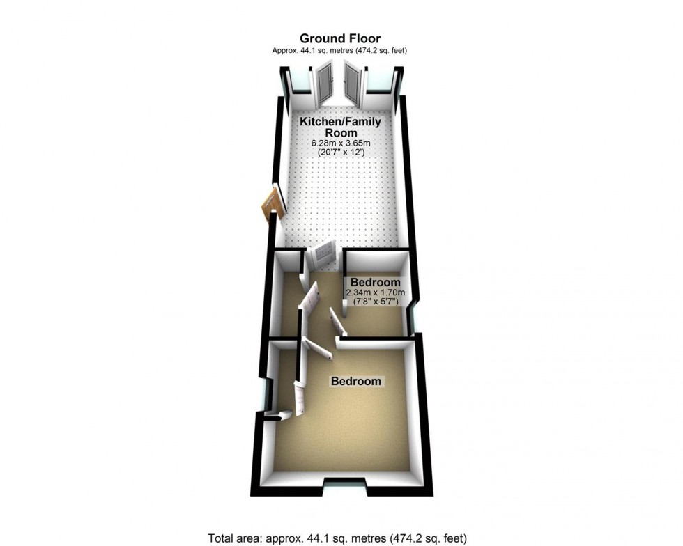 Floorplan for Hewas Water, St. Austell