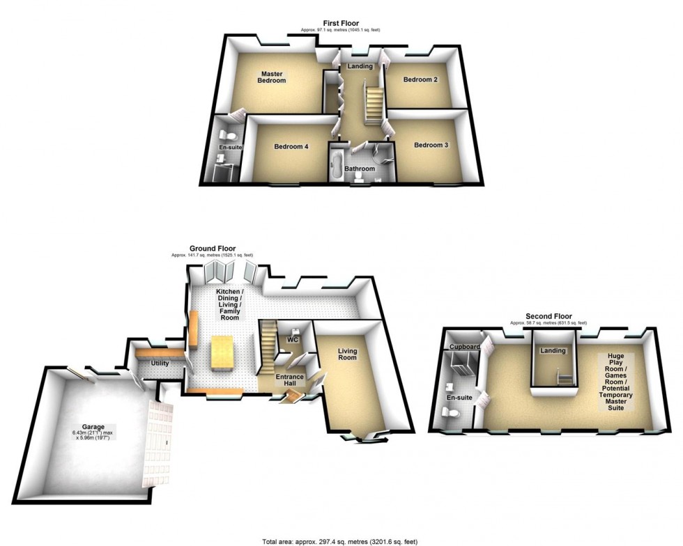 Floorplan for Church Road, East Brent