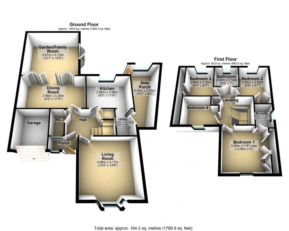 Floorplan for Boniface Walk, Burnham-On-Sea