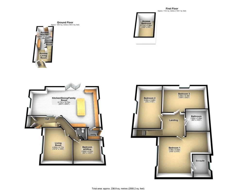 Floorplan for 54 St. Andrews Road, Cheddar