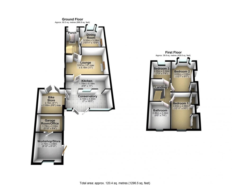 Floorplan for Upper New Road, Cheddar