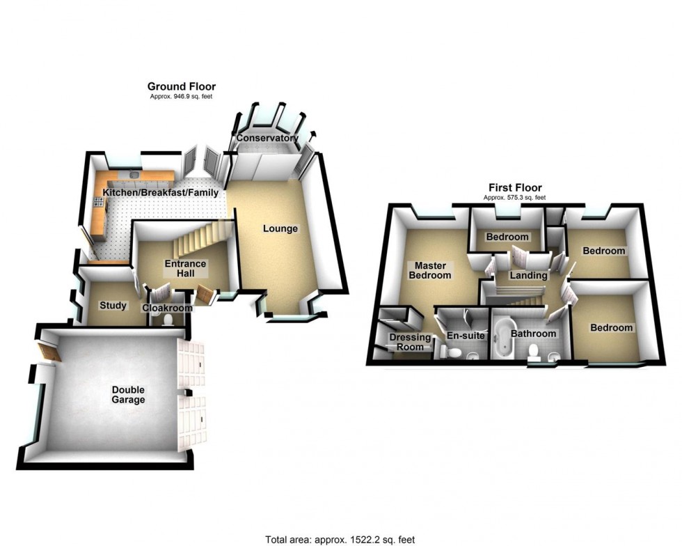 Floorplan for Farthing Combe, Axbridge