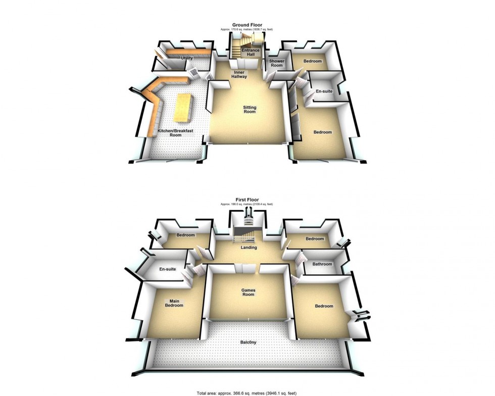 Floorplan for Clewer, Wedmore